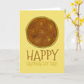 ハッピーファスナチファストナチデイPAオランダドーナッツリョナルト カード (黄色い花)