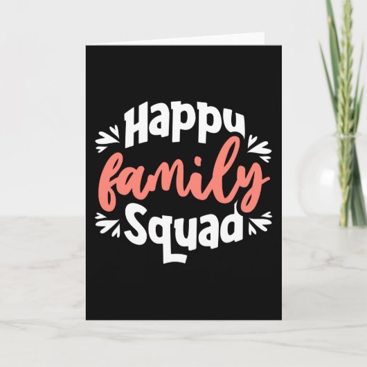 ハッピーファミリーチーム カード (正面)