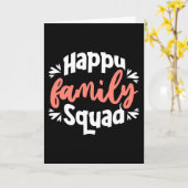 ハッピーファミリーチーム カード (黄色い花)