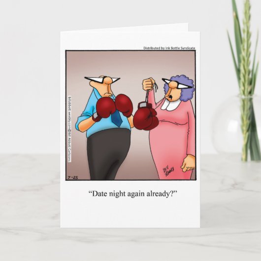 ハッピーファミリーフィットネス週末グリーティングカード カード (正面)