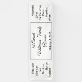 ハッピーファミリー懇親会 横断幕 (縦)