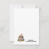 ハッピーファミリー サンキューカード (裏面)