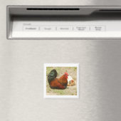 ハッピーファミリー – 鶏&鶏肉2"マグネット マグネット (インサイチュ (食洗機))