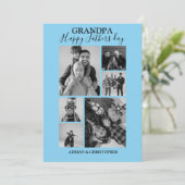 ハッピーファモダンザーズデイフォトコラージュ シーズンカード (スタンド正面)