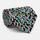 ハッピーファンキーサマー水玉模様パターン ネクタイ (ロール)