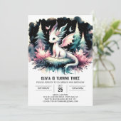 ハッピーファンタジードラゴン誕生日 招待状 (スタンド正面)