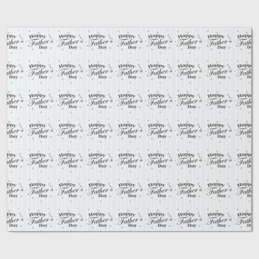 ハッピーファーザデーパパギフトアイディア ラッピングペーパー (フラット)