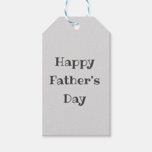 ハッピーファーザデーパーティーギフトラベル ギフトタグ (正面)