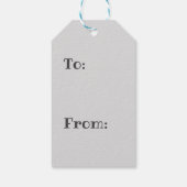 ハッピーファーザデーパーティーギフトラベル ギフトタグ (裏面)