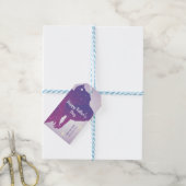 ハッピーファーザデー銀河系ギフトラベル ギフトタグ (より糸付き)