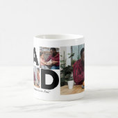 ハッピーファーザーの日のカスタムパパ写真マグカップ コーヒーマグカップ (中央)