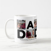 ハッピーファーザーの日のカスタムパパ写真マグカップ コーヒーマグカップ (左)