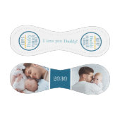 ハッピーファーザーの日カスタムの写真野球 野球ボール (パネル)