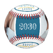 ハッピーファーザーの日カスタムの写真野球 野球ボール (裏面)
