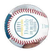 ハッピーファーザーの日カスタムの写真野球 野球ボール (正面左)