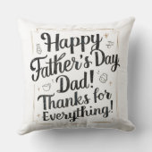 ハッピーファーザーの日パパ!クッション クッション (裏面)