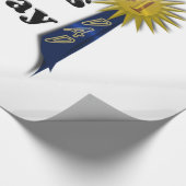 ハッピーファーザーの日 – #1パパ ラッピングペーパー (角)