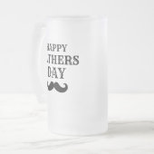 ハッピーファーザーズおもしろいデービール フロストグラスビールジョッキ (正面左)