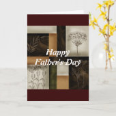 ハッピーファーザーズの日 カード (黄色い花)