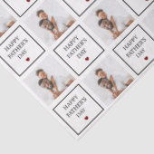 ハッピーファーザーズカスタムデー写真パターン 薄葉紙 (詳細)