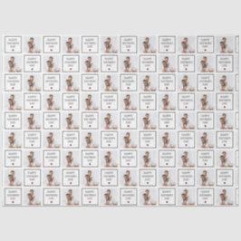 ハッピーファーザーズカスタムデー写真パターン 薄葉紙