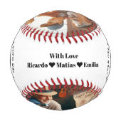 ハッピーファーザーズスペインのデーカスタムの写真 野球ボール (裏面)
