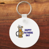 ハッピーファーザーズデイキーチェーン キーホルダー (正面)