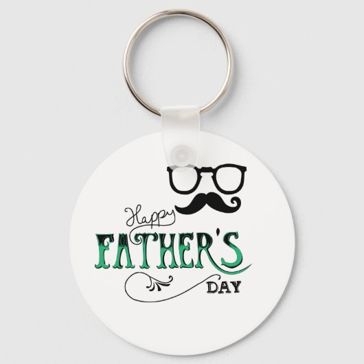 ハッピーファーザーズデイキーチェーン キーホルダー (正面)