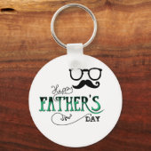 ハッピーファーザーズデイキーチェーン キーホルダー (正面)