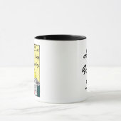 ハッピーファーザーズデイクラシックホワイトコーヒーマグ マグカップ (中央)