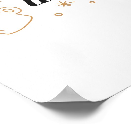 ハッピーファーザーズデイクールクリエイティブデザイン ポスター (角)