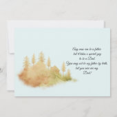 ハッピーファーザーズデイステップパパカード カード (裏面)