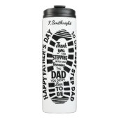 ハッピーファーザーズデイステップパパ タンブラー (正面)