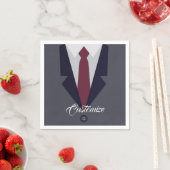 ハッピーファーザーズデイスーツ紙ナプキンス スタンダードカクテルナプキン (インサイチュ)