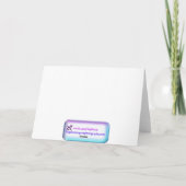 ハッピーファーザーズデイセイルボーツグリーティングカード カード (裏面)