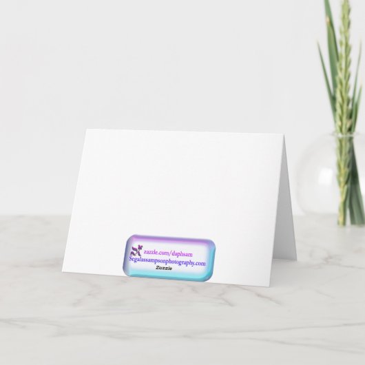 ハッピーファーザーズデイセイルボーツグリーティングカード カード (裏面)