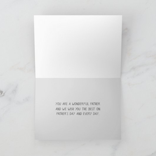 ハッピーファーザーズデイソンマウンテンビスタエバグリーン シーズンカード (内部)