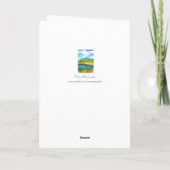 ハッピーファーザーズデイデザートマウンテンレイク カード (裏面)