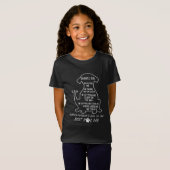 ハッピーファーザーズデイドッグパパ Tシャツ (正面フル)