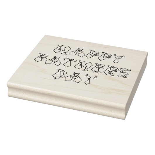 ハッピーファーザーズデイネクタイフォントタイウッドアートスタンプ ラバースタンプ (スタンプ)