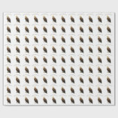 ハッピーファーザーズデイハゲワシ ラッピングペーパー (フラット)