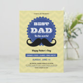 ハッピーファーザーズデイパーティの招待状 招待状 (スタンド正面)