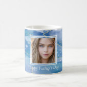 ハッピーファーザーズデイブルーアゲートゲード コーヒーマグカップ (中央)