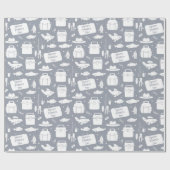 ハッピーファーザーズデイラッピング紙 ラッピングペーパー (フラット)