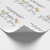 ハッピーファーザーズデイラッピング紙 ラッピングペーパー (角)