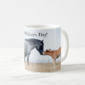 ハッピーファーザーズデイワイルドホーススタリオンとフォール コーヒーマグカップ (正面右)