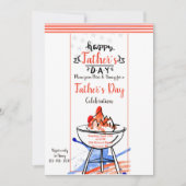 ハッピーファーザーズデイ招待状 招待状 (正面)