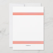 ハッピーファーザーズデイ招待状 招待状 (裏面)