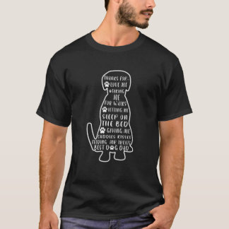 ハッピーファーザーズデイ最高のドグパパ Tシャツ