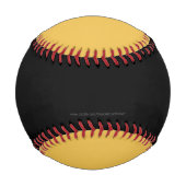 ハッピーファーザーズデイ野球#1パパカスタム 野球ボール (裏面)